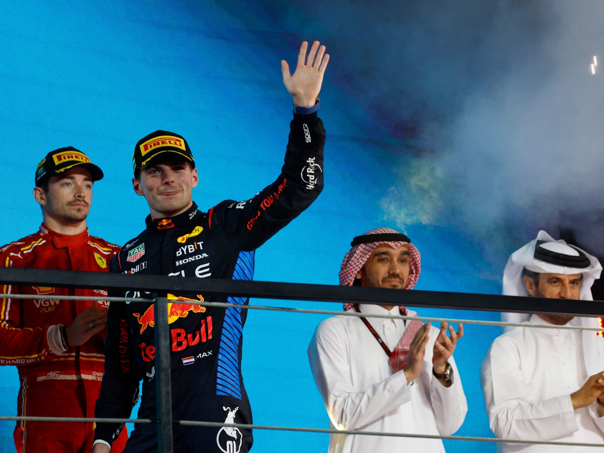 Verstappen wins the F1 Saudi Arabian Grand Prix to extend his winning