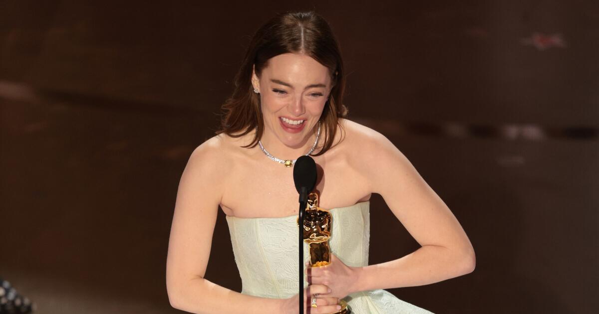 Oscar Emma Stone wins best actress and ends Lily Gladstone's historic