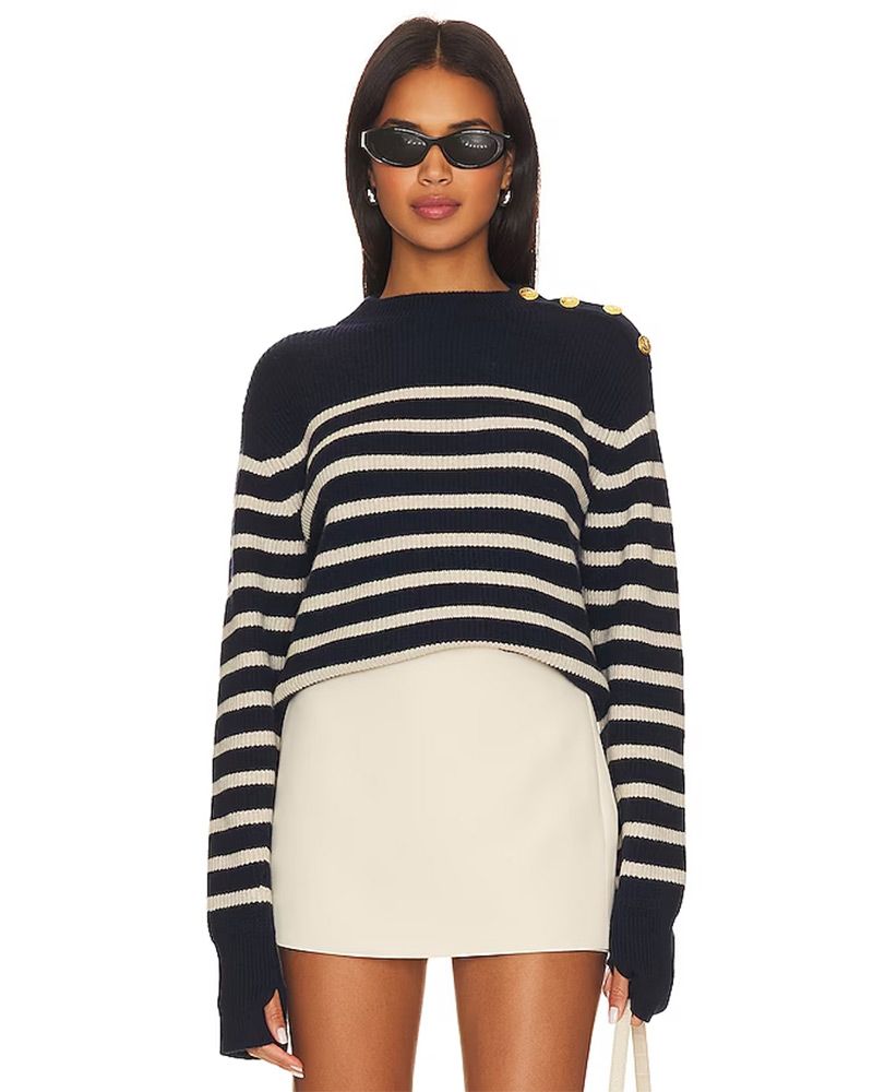 womens-striped-sweater-navy-white-gold-buttons.jpg